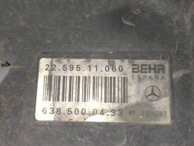Вентилятор радиатора     A6385000493    Mercedes-Benz Vito Viano W638 