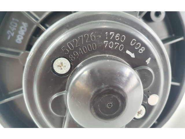 Вентилятор печки    5027261760, 8940007070   Subaru Forester SH
