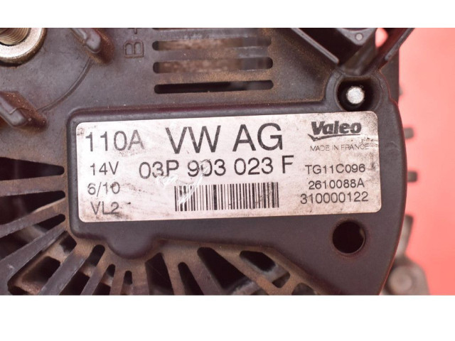 Генератор 03P903023F, 03P903023F Skoda Fabia Mk2 (5J)