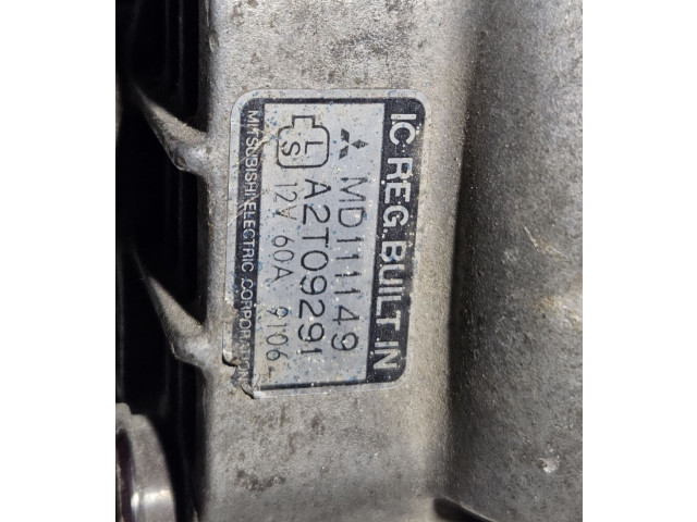 Генератор MD111149, A2T09291 Mitsubishi Lancer