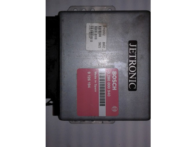 Блок управления впрыском 0280000940, 0280000940   Saab 9000 CS