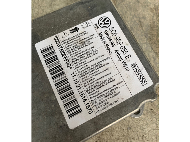 Блок подушек безопасности 5c0959655   Volkswagen Beetle A5
