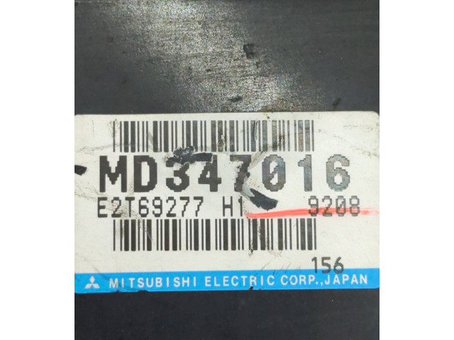 Блок управления двигателя MD347016, E2T69277 Mitsubishi Lancer