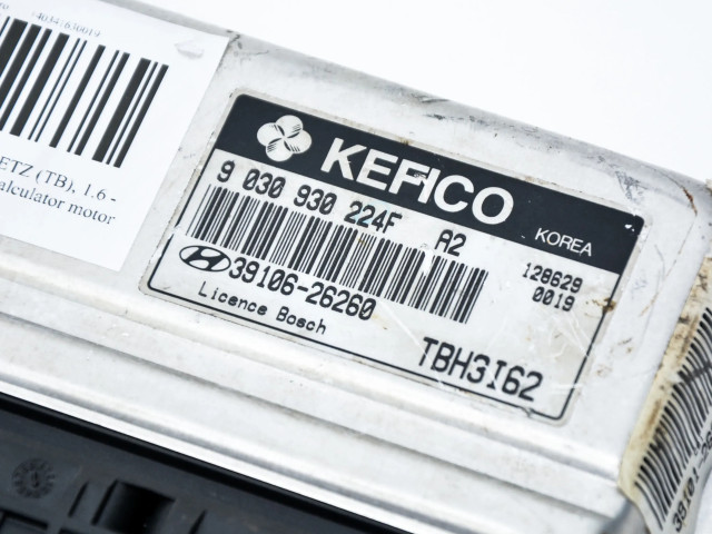 Řídící jednotka 39106-26260 Hyundai Getz 2002