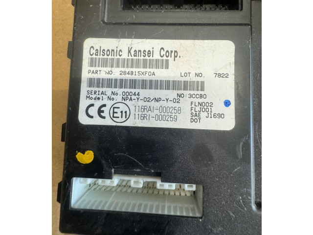 Блок управления 284B15XF0A, 000258   Mercedes-Benz X-class W470