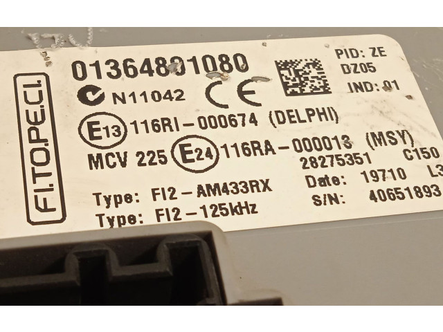 Pojistková skříňka Řídící jednotka BSM 01364891080 Peugeot Bipper 2010