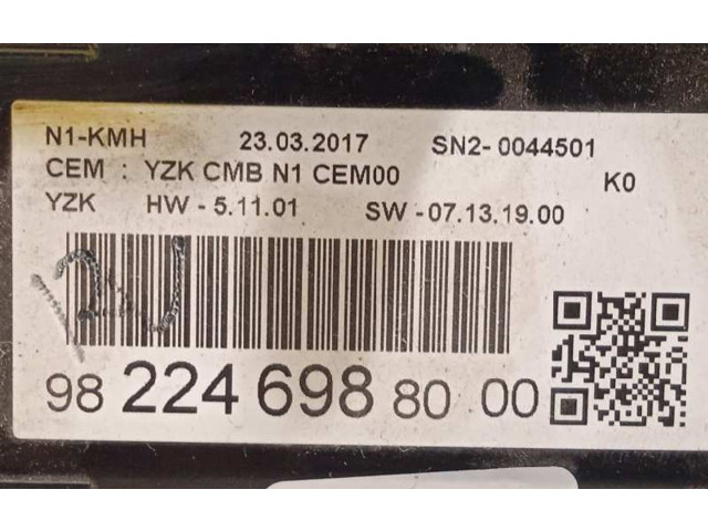 Přístrojová deska Toyota Proace 2017 9822469880