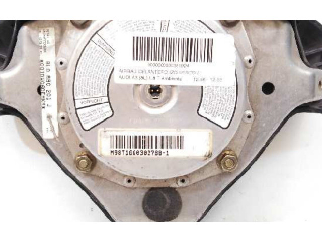 Подушка безопасности водителя 8L0880201J   Audi A3 S3 8L