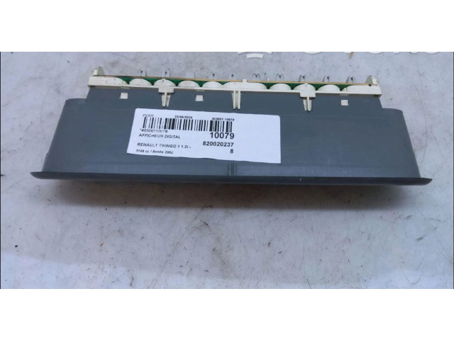 Turbodmychadlo Экран/ дисплей / маленький экран 8200202378, 8200202378 Renault Twingo I D4F_702