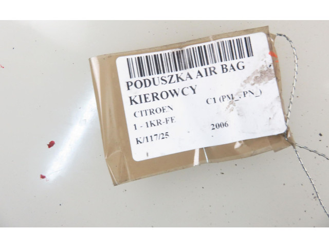 Подушка безопасности водителя E8XN8329189, E8XN8329189   Citroen C1