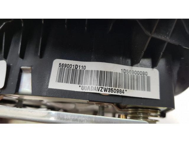 Подушка безопасности водителя 569001D110, 1D56900080   KIA Carens II