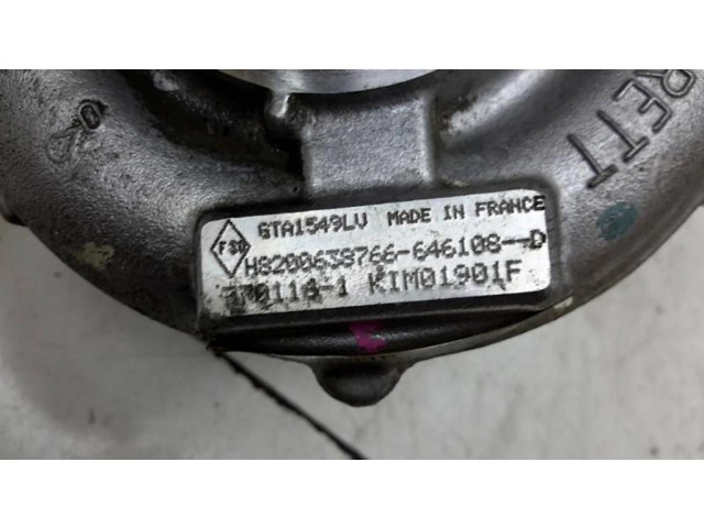 Turbodmychadlo Турбина KIM01901F, GTA1549LV Renault Laguna III 2.0