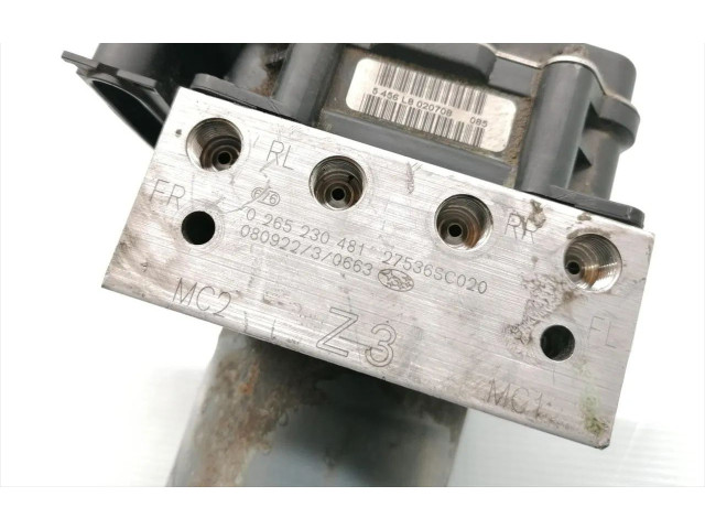 Блок АБС 27536SC020, 0265230481 Subaru Forester SH 2008 - 2013 года