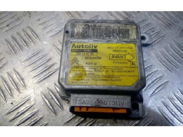 Блок подушек безопасности 550740900 Citroen Berlingo