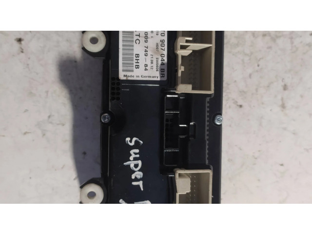Блок управления климат-контролем 3T0907044BR, 5HB00974984 Skoda Superb B6 (3T)
