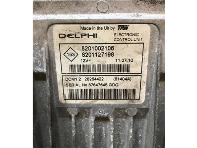 Блок управления 8201002106, 8201002106   Dacia Logan VAN