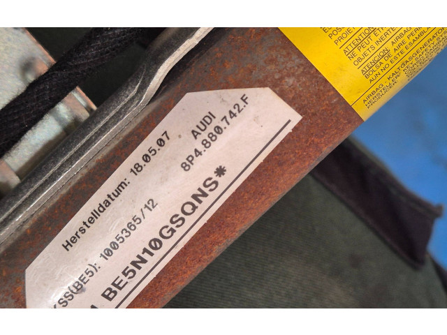 Боковая подушка безопасности 8P4880742F, 8P4880741F   Audi A3 S3 A3 Sportback 8P