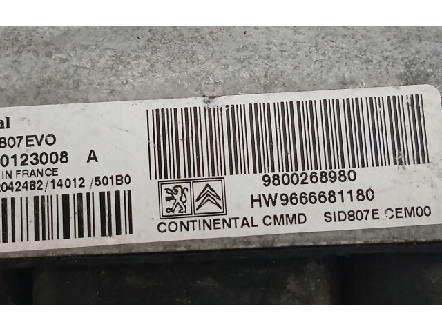 Блок управления двигателем Блок управления S180123008A Citroen DS4