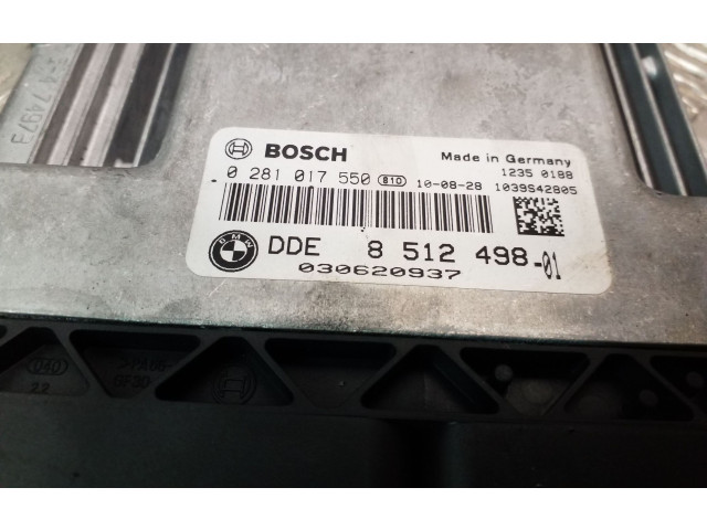 Řídící jednotka 0281017550, 8512498 BMW 1 E81 E87 2009