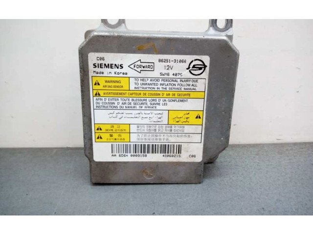 Блок управления надувных подушек 8625131060   SsangYong Actyon       