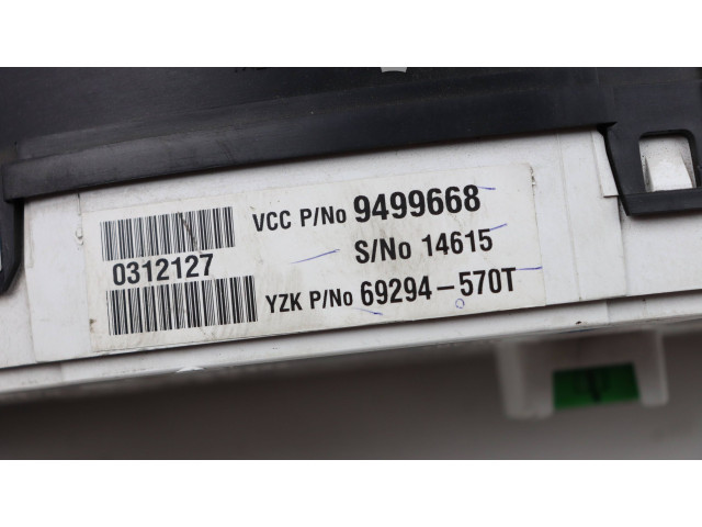 Панель приборов 9499668, 69294570T   Volvo S80       