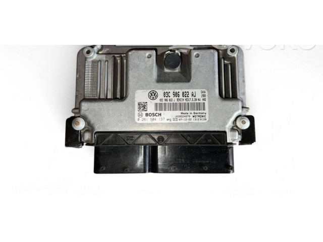 Блок управления двигателя 03C906022 Audi A3 S3 A3 Sportback 8P