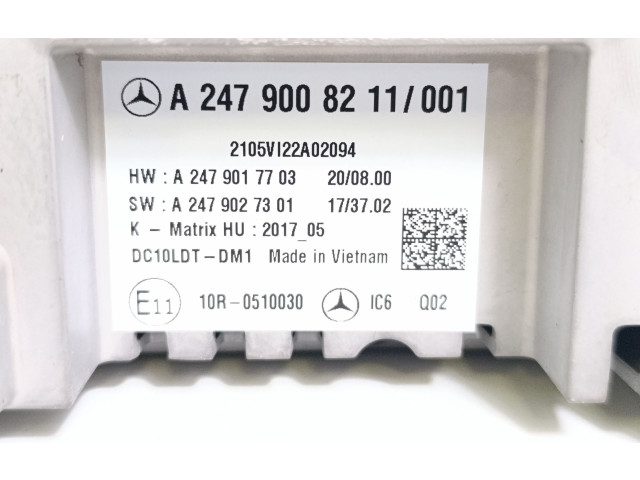 Přístrojová deska Mercedes-Benz EQC 2020 A2479008211, A2479017703