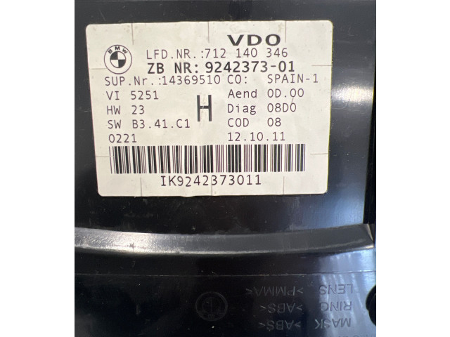 Přístrojová deska BMW X1 E84 2011 14369510, 9242373