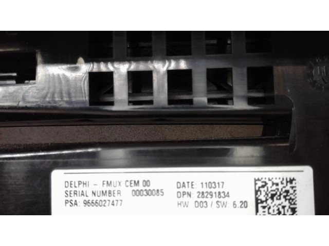 Блок управления климат-контролем 00006452V9 Citroen C4 II