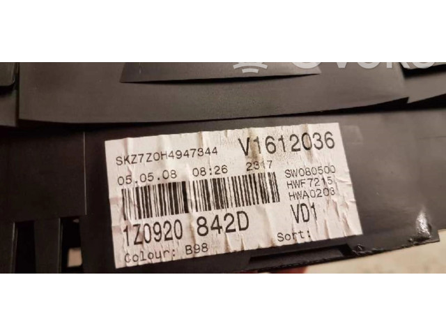 Панель приборов 1Z0920842D Skoda Octavia Mk2 (1Z)
