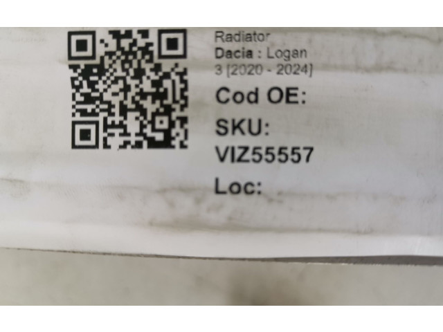 Интеркулер  144968819R   Dacia Logan III 