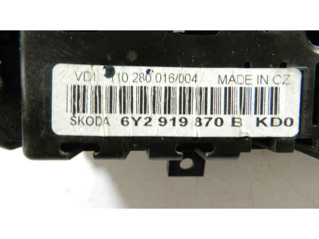 Панель приборов 6Y2919870B Skoda Fabia Mk1 (6Y)