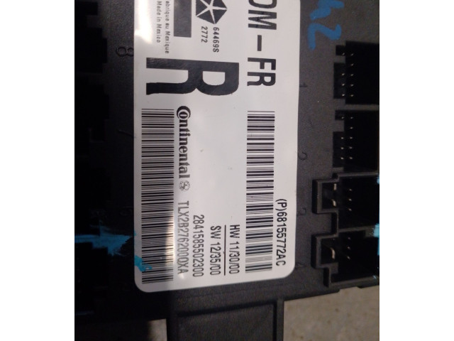 Блок управления P68155772AC, 2841585502300   Fiat Freemont