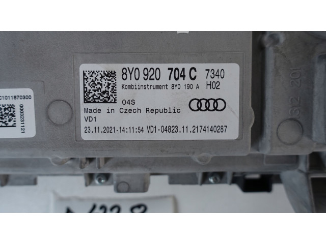 Панель приборов LICZNIK VIRTUAL ZEGARY LCD AUDI A3 8Y 8Y0920704C   Audi A3 8Y       
