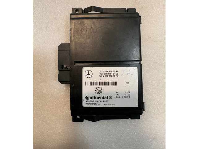 Блок управления A0009003309, A0999012100 Mercedes-Benz GLE AMG (W166 - C292)