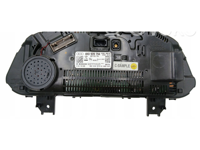 Панель приборов 4K0920794   Audi A6 S6 C8 4K       