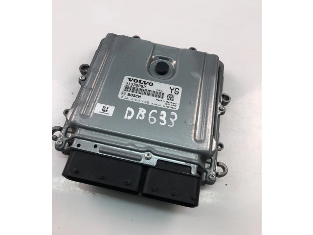 Блок управления двигателем Блок управления 31336983, 0281018414   Volvo V70