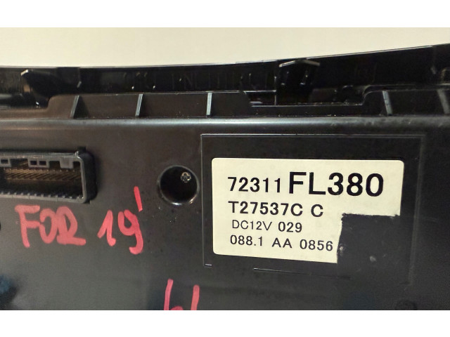 Блок управления климат-контролем 72311FL380, 66062FL010   Subaru XV