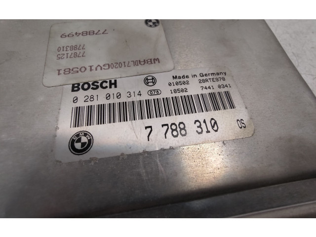 Řídící jednotka 7788310, 13617788310 BMW 5 E39 2002