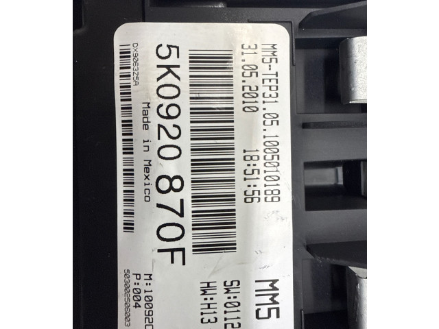 Панель приборов 1005010189, DX906375A Volkswagen Golf VI