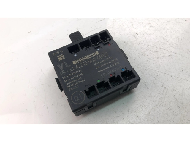 Блок управления A2129004002 Mercedes-Benz GLK (X204)