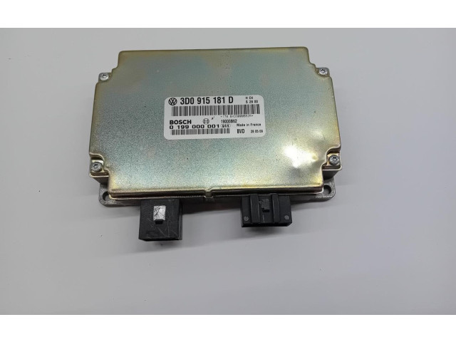 Блок управления двигателя 3D0915181D   Volkswagen Phaeton