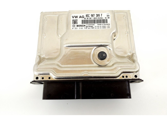 Блок управления двигателя 05C907309F, 0261S107K0   Skoda Scala