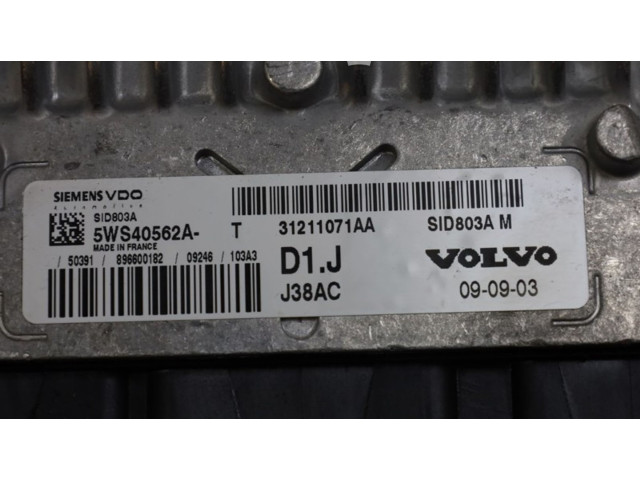 Блок управления впрыском 31211071, 31211071 Volvo C70