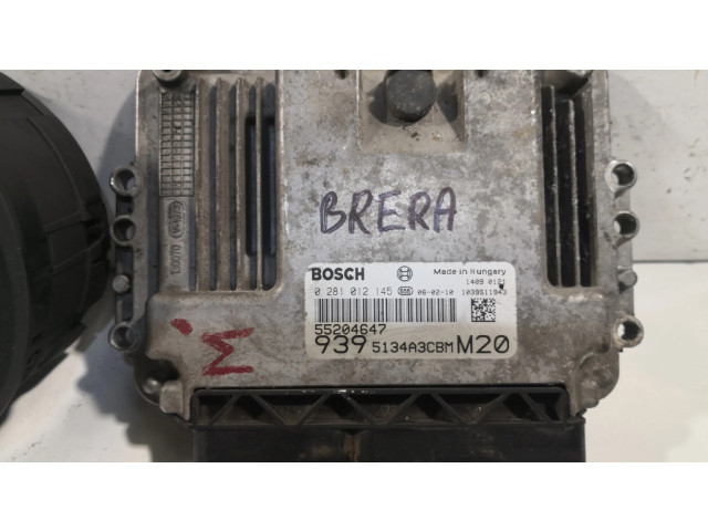 Комплект блоков управления 0281012145, 55204647   Alfa Romeo Brera