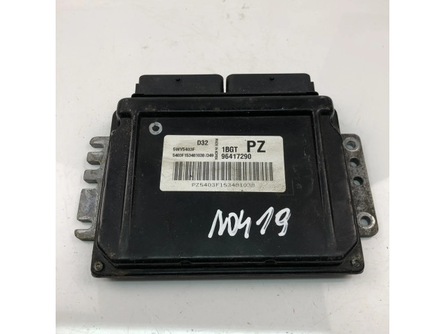Блок управления двигателя 96417290   Chevrolet Matiz
