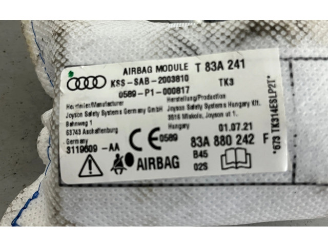Подушка безопасности в сиденье 83a880242F Audi Q3 F3