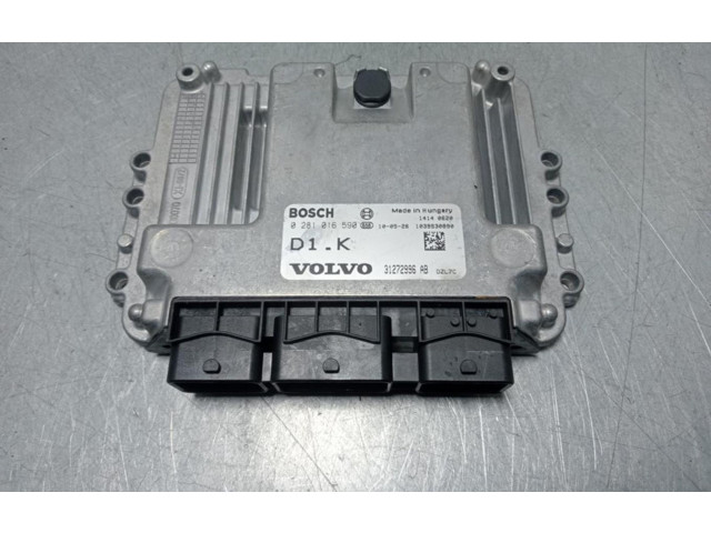 Блок управления двигателем Блок управления 0281016590   Volvo C30