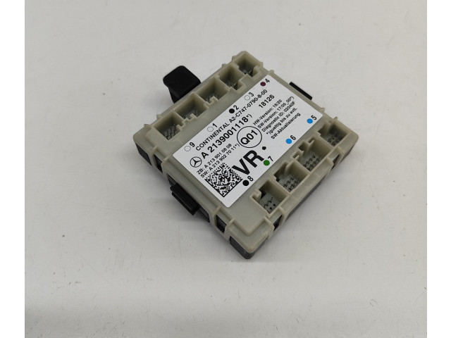 Pojistková skříňka Блок управления дверью A2139001118, A2139010608 Mercedes-Benz E W213 2018