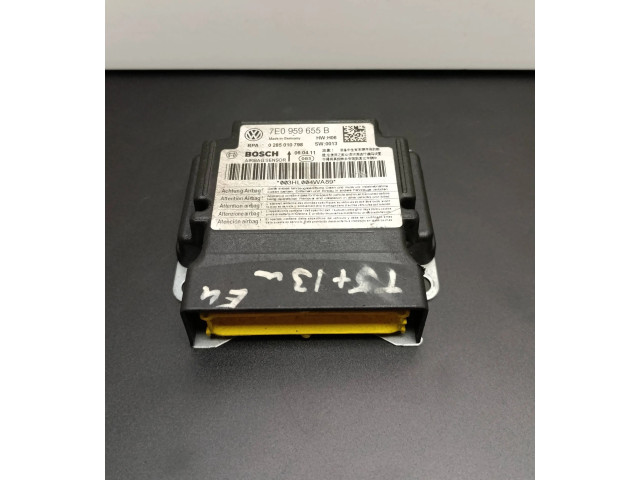 Блок подушек безопасности 7E0959655B, 0285010798   Volkswagen Transporter - Caravelle T5